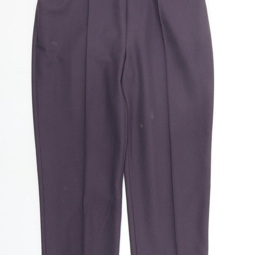 Papaya Womens Purple   Trousers  Size 14 L26 in