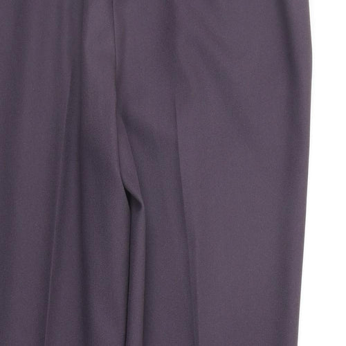 Papaya Womens Purple   Trousers  Size 14 L26 in