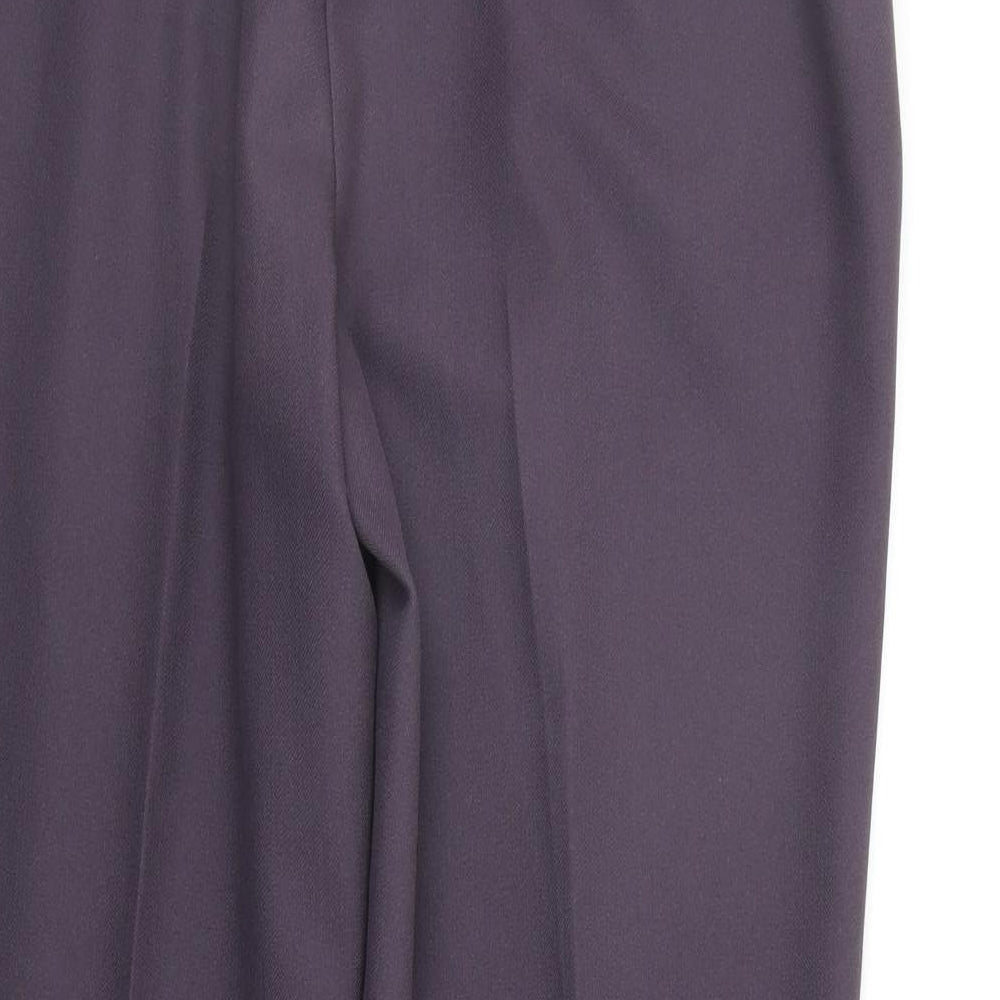 Papaya Womens Purple   Trousers  Size 14 L26 in