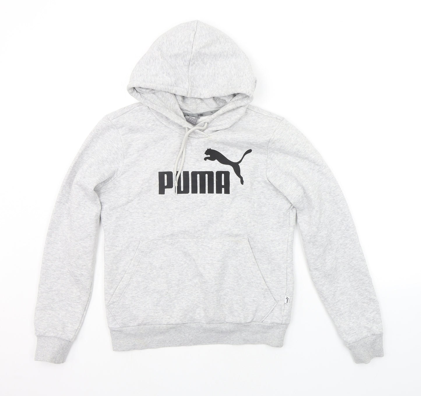PUMA Womens Grey   Pullover Hoodie Size 10