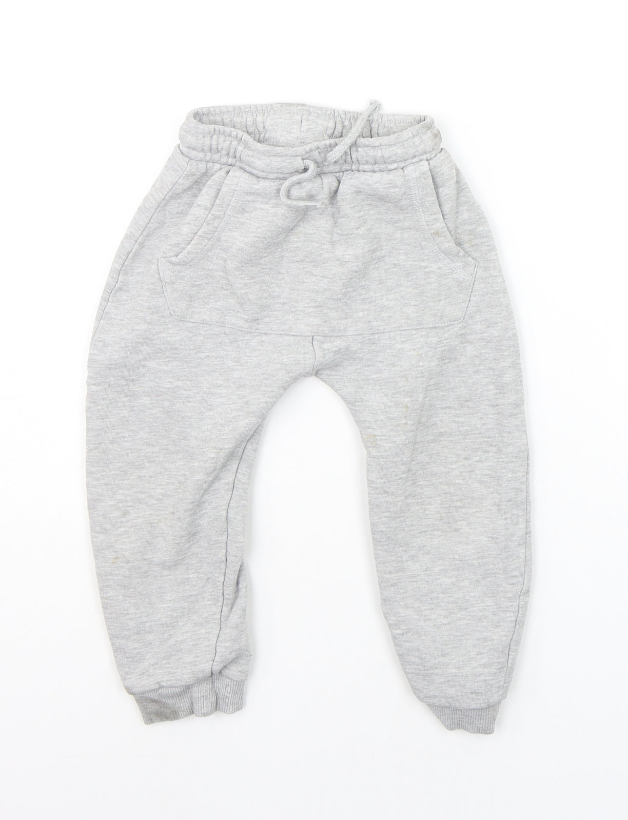 George Girls Grey   Jogger Trousers Size 3-4 Years