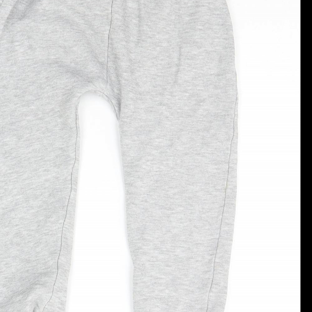George Girls Grey   Jogger Trousers Size 3-4 Years