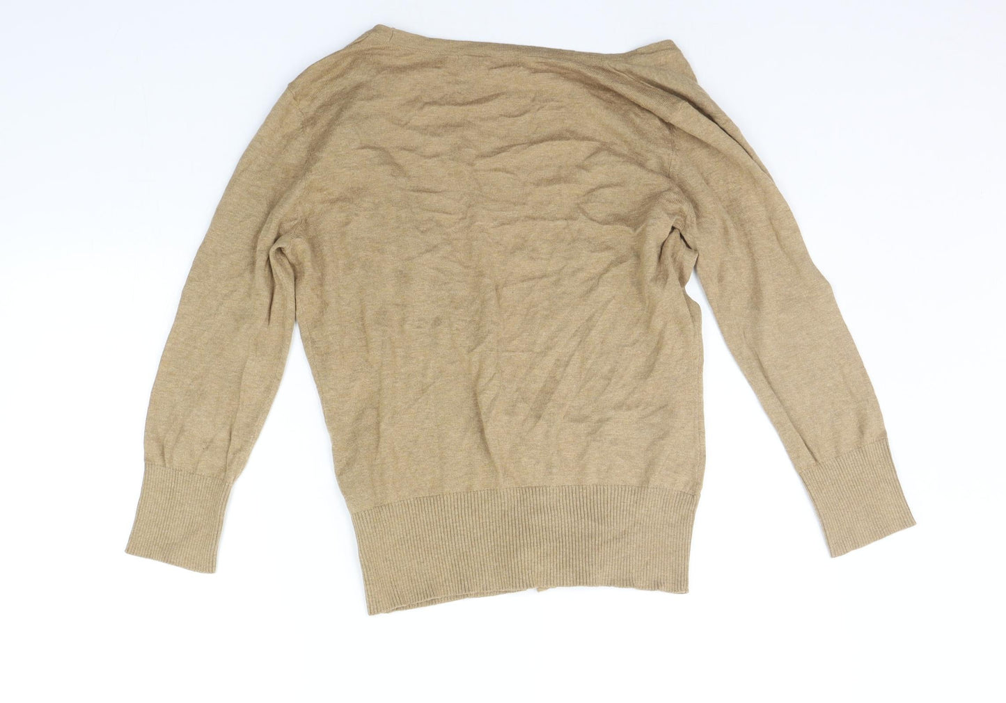 NEXT Womens Beige   Cardigan Jumper Size 12