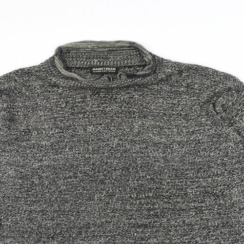 Mainstream Womens Grey   Pullover Jumper Size L