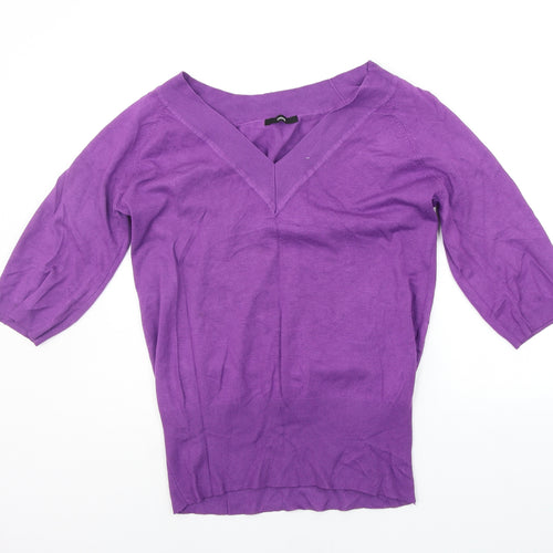 George Womens Purple   Pullover Jumper Size 14