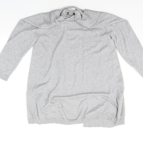 Wallis Womens Grey   Cardigan Jumper Size S