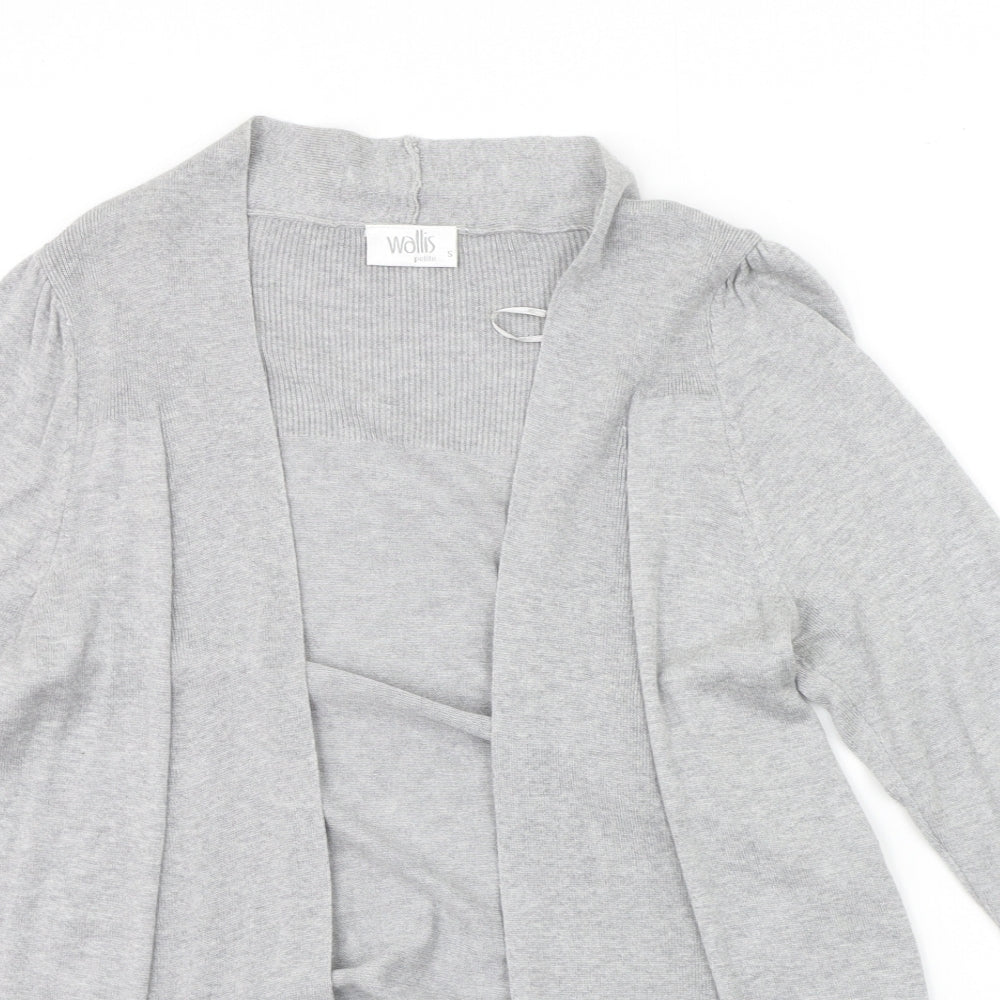 Wallis Womens Grey   Cardigan Jumper Size S