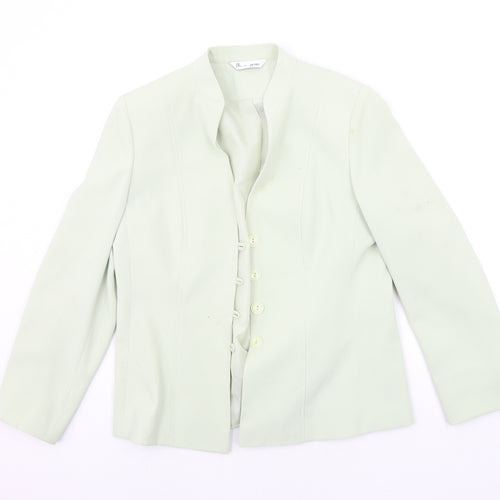 BHS Womens Green   Jacket Blazer Size 14