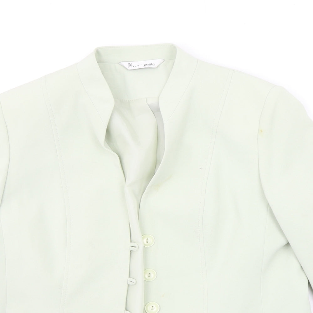 BHS Womens Green   Jacket Blazer Size 14