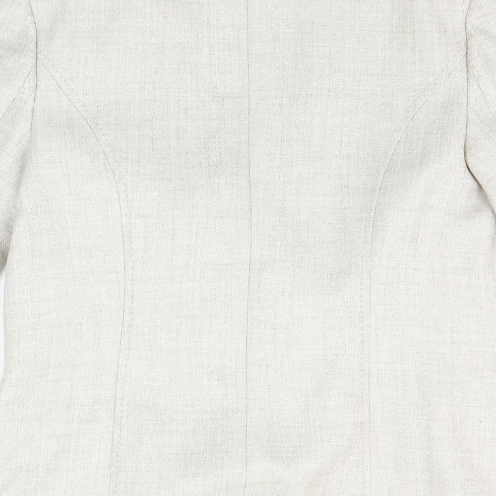 ISLE Essentials  Womens Beige   Jacket Suit Jacket Size 10