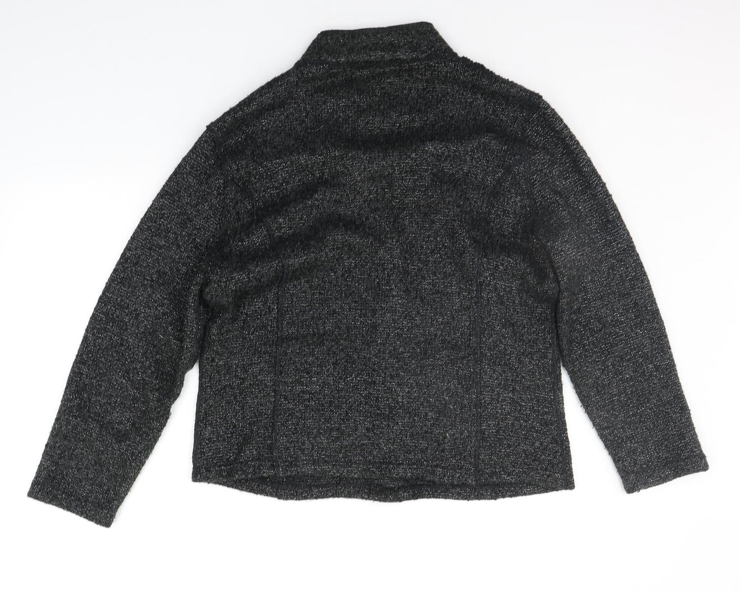 Per Una Womens Black   Cardigan Jumper Size L
