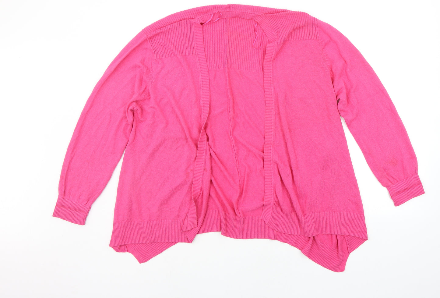 Marks and Spencer Womens Pink   Cardigan Jumper Size 18