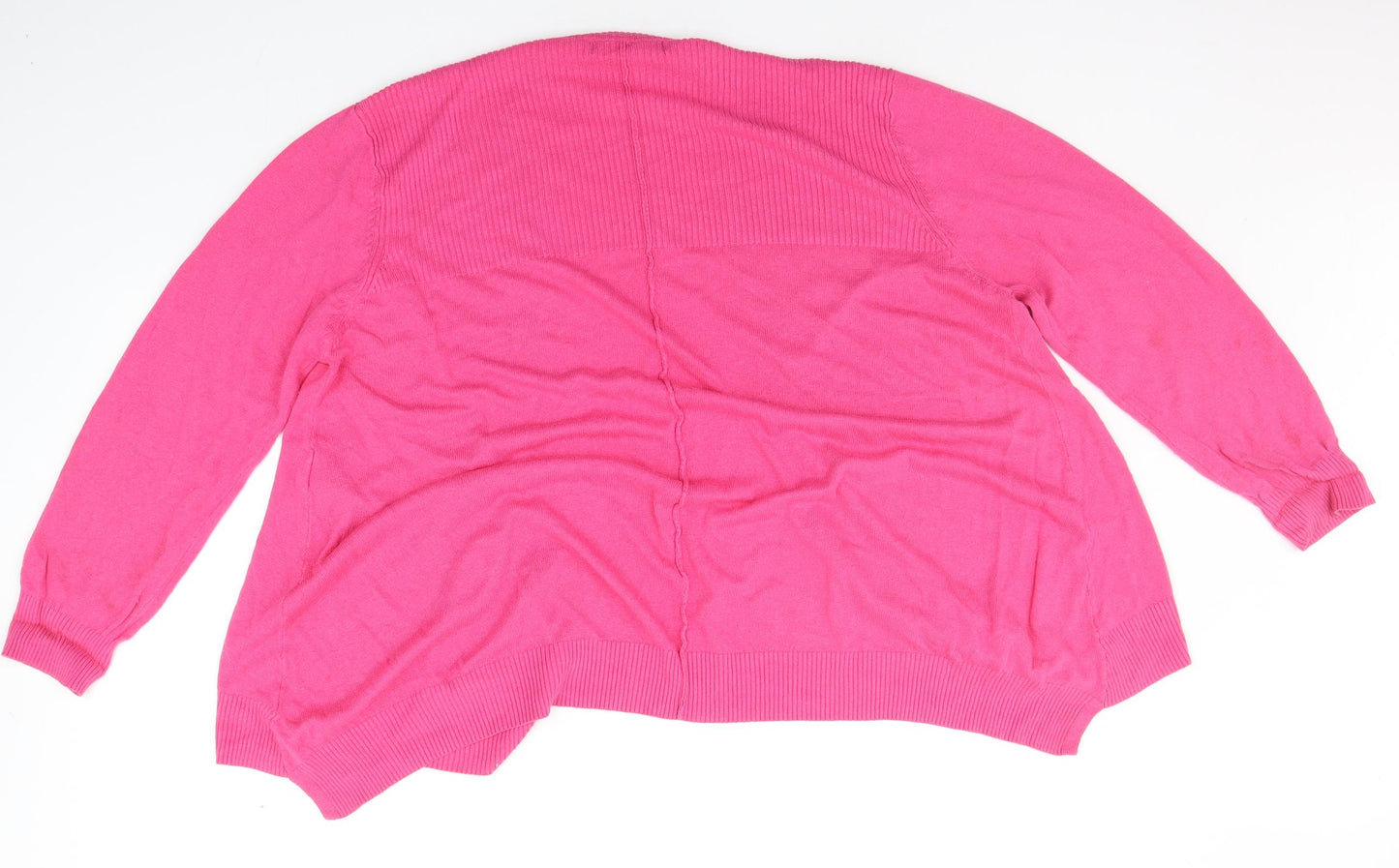 Marks and Spencer Womens Pink   Cardigan Jumper Size 18