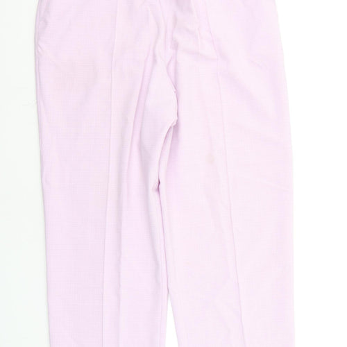 Marks and Spencer Womens Purple   Trousers  Size 20 L25 in