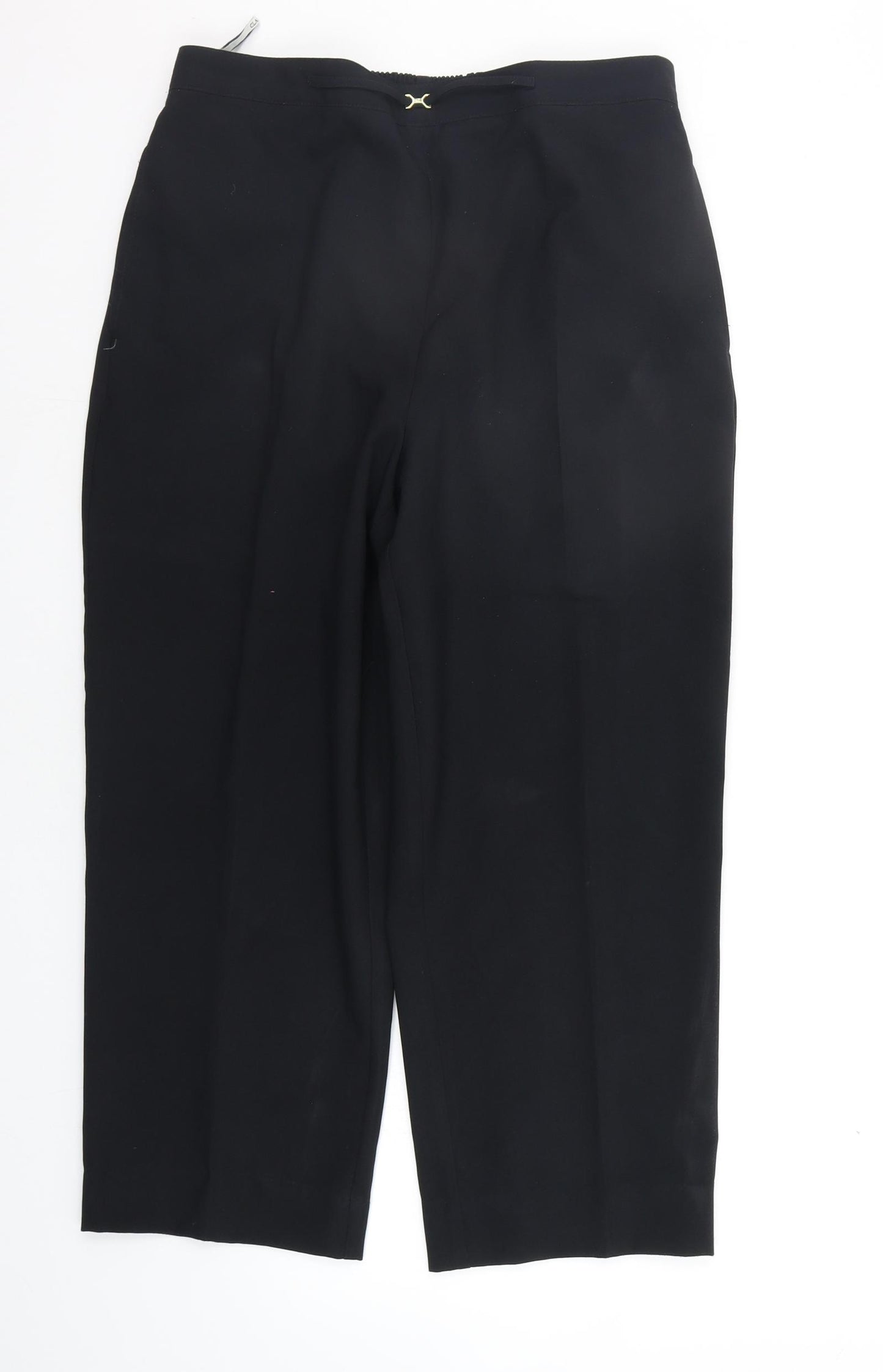 BHS Womens Black   Trousers  Size 14 L23 in