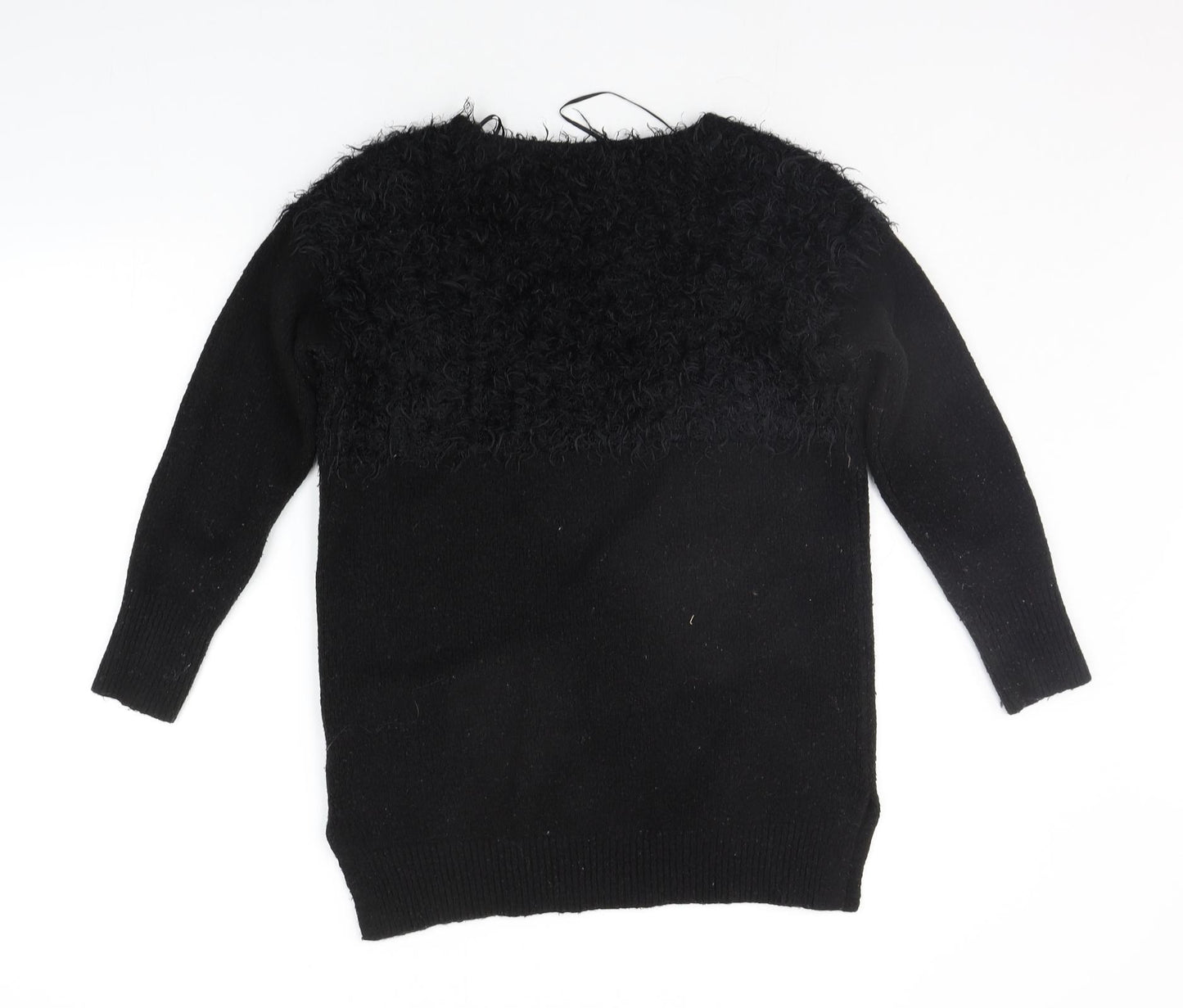 F&F Womens Black   Pullover Jumper Size 8