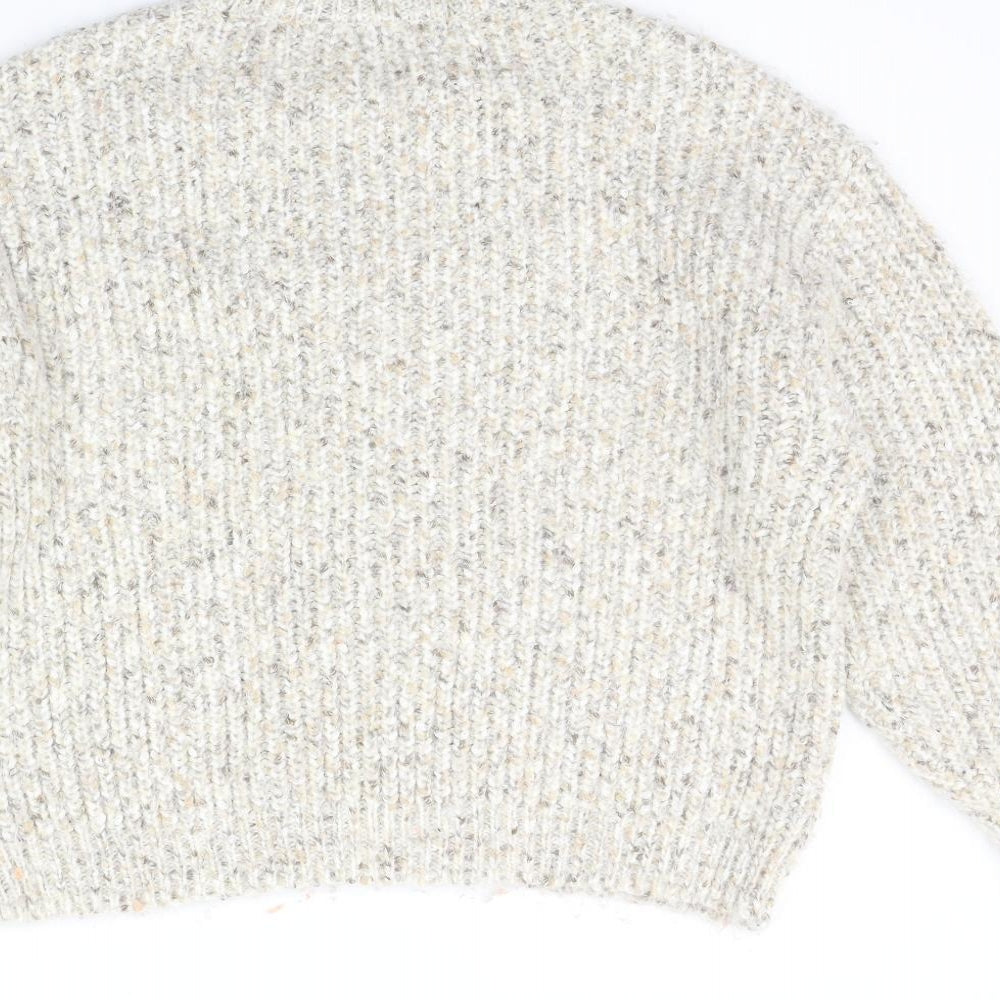 Marks and Spencer Womens Beige   Pullover Jumper Size M