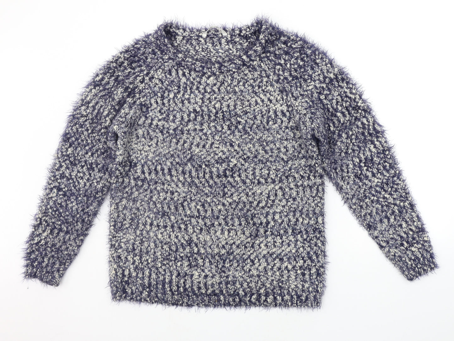 PEBBLE BAY Womens Blue   Pullover Jumper Size L