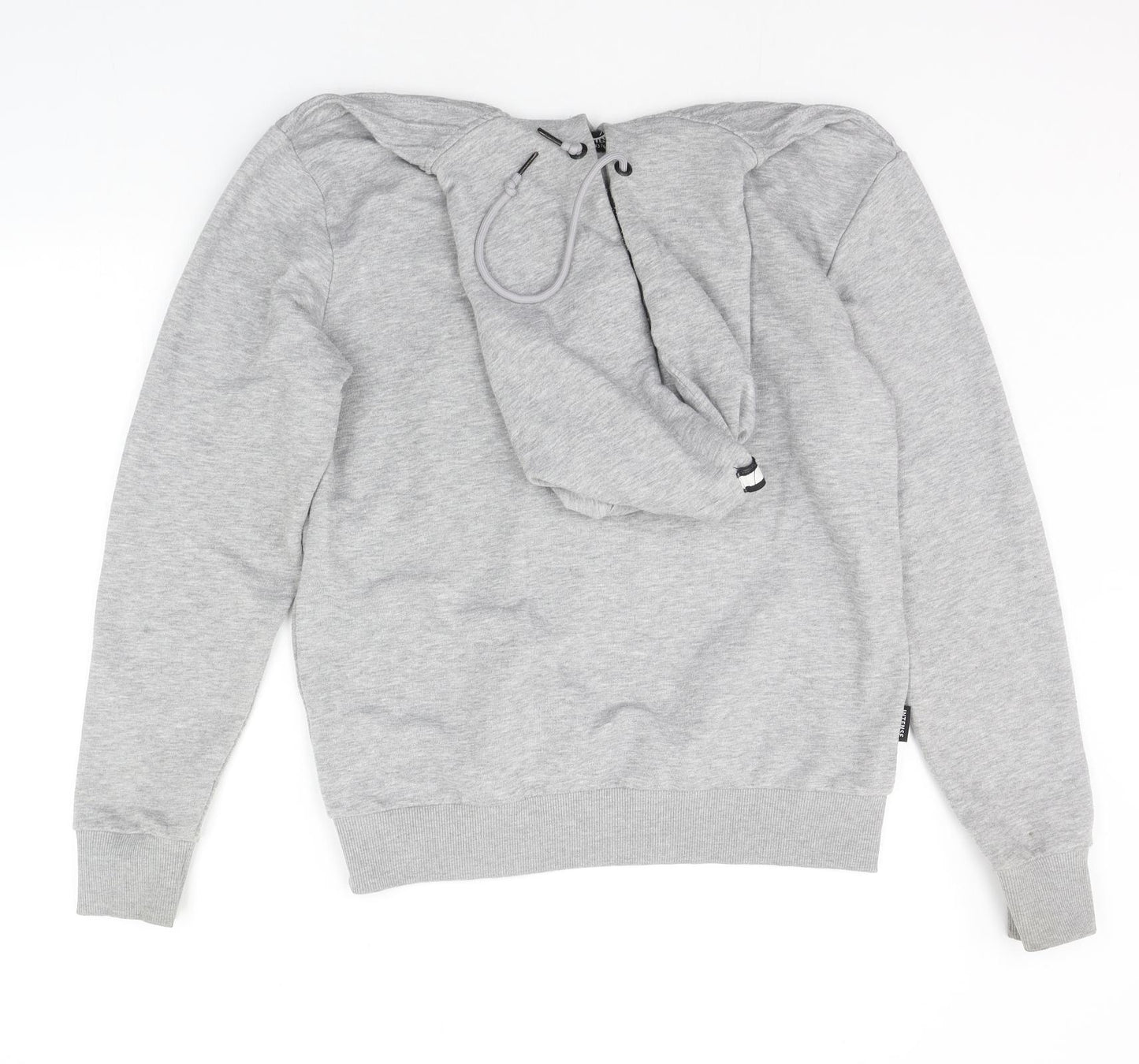 Intense  Mens Grey   Henley Hoodie Size XL