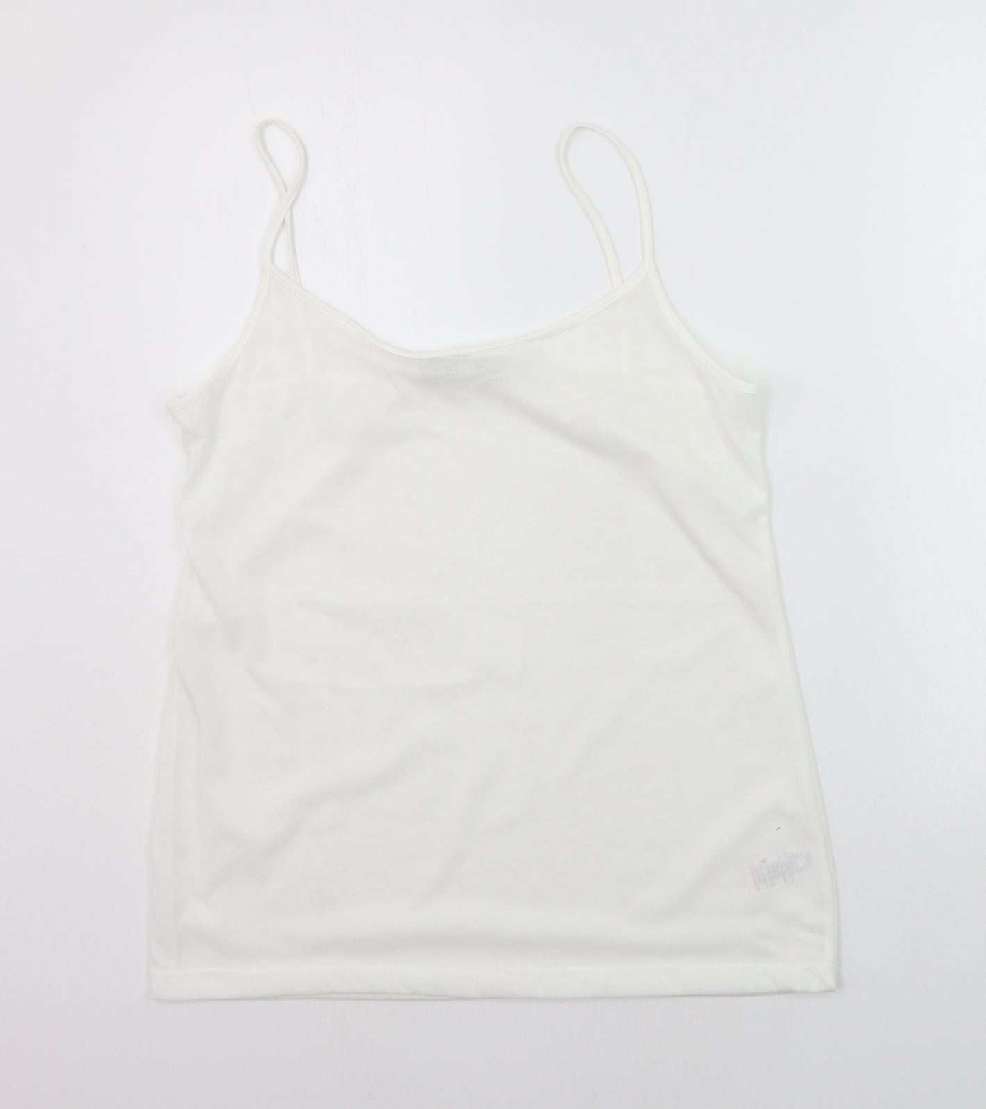 NEXT Womens White   Basic Tank Size 16