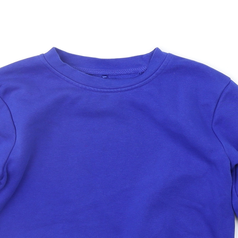 George Boys Blue   Pullover Jumper Size 6-7 Years