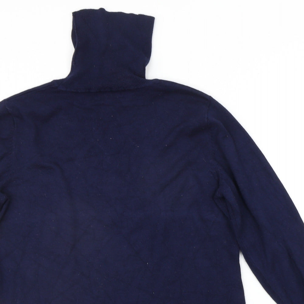 89th & Madison Womens Blue   Pullover Jumper Size L