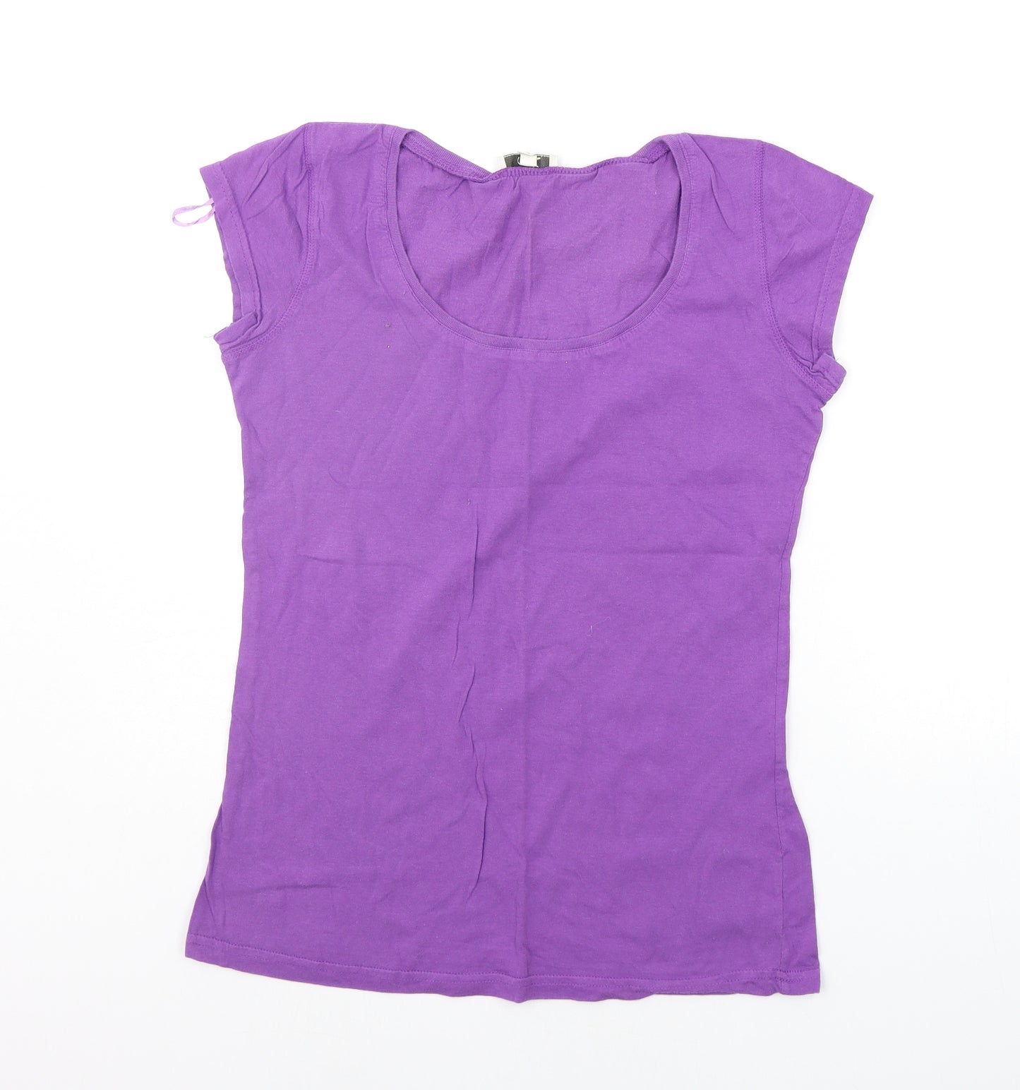 MK Womens Purple   Basic T-Shirt Size 12