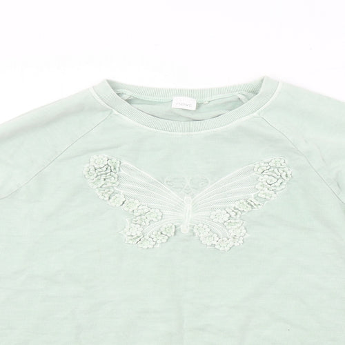 NEXT  Girls Green   Pullover Jumper Size 11 Years