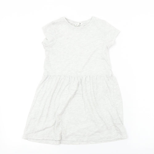 H&M  Girls Grey   A-Line  Size 6-7 Years