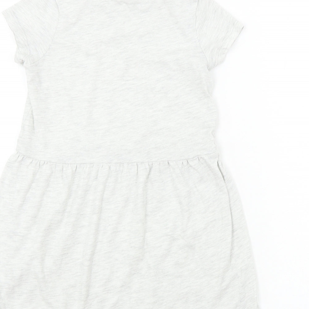 H&M  Girls Grey   A-Line  Size 6-7 Years