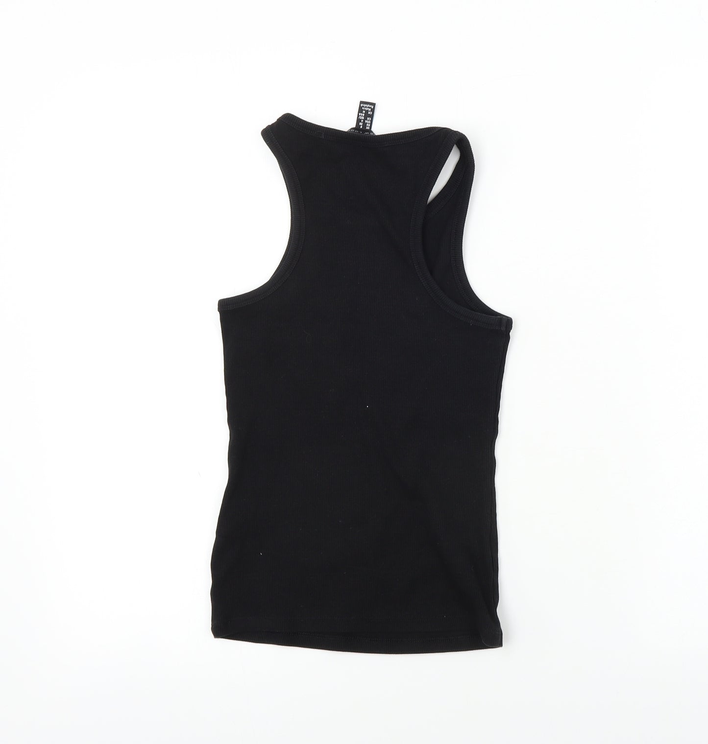 New Look  Womens Black   Basic Tank Size 8