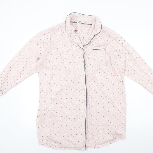 keep well  Womens Pink Polka Dot  Basic Button-Up Size 20