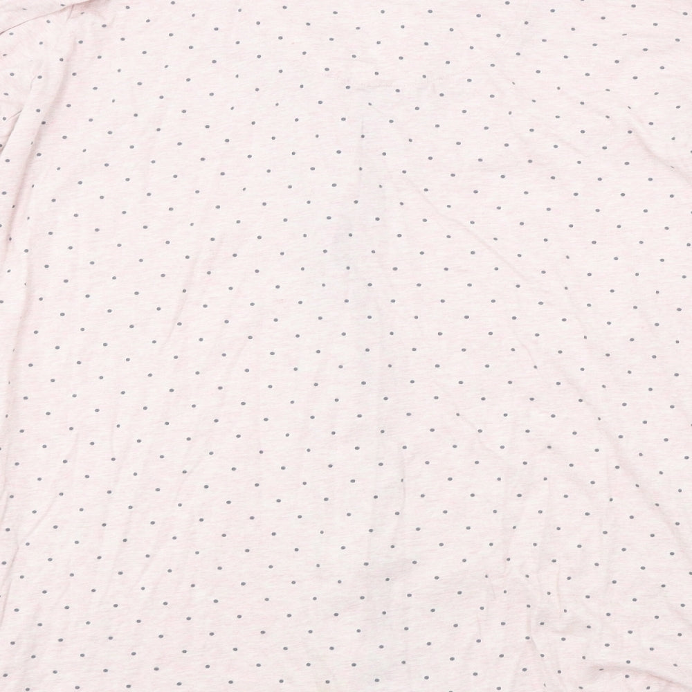 keep well  Womens Pink Polka Dot  Basic Button-Up Size 20