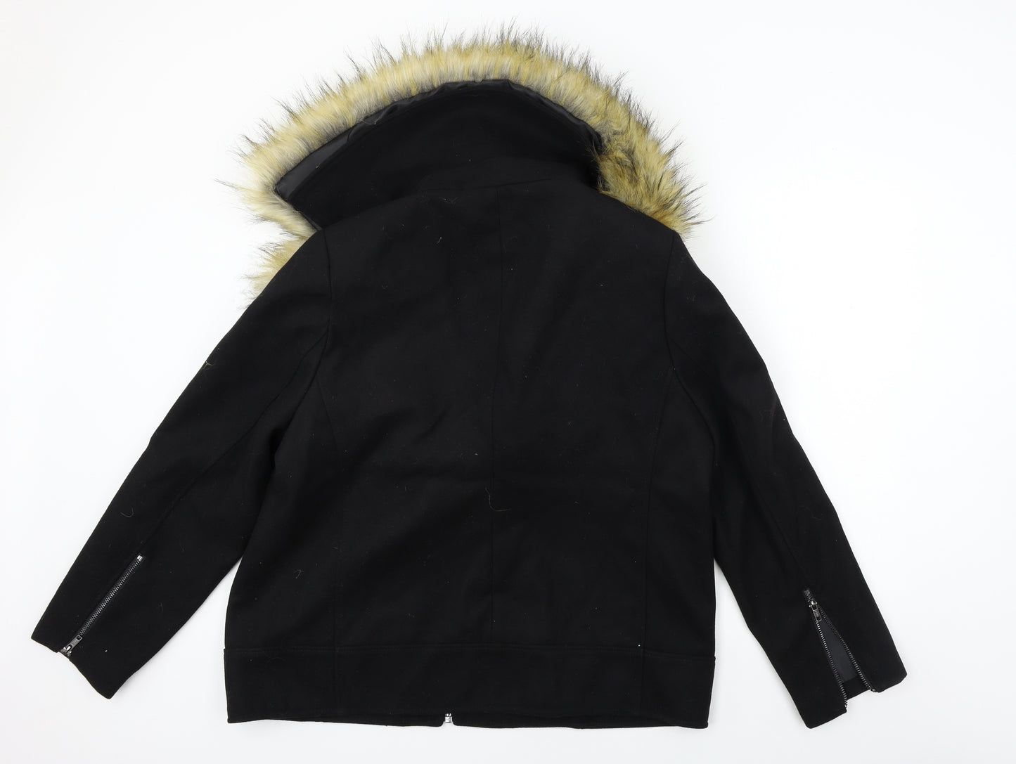 ASOS  Womens Black   Jacket Coat Size 18