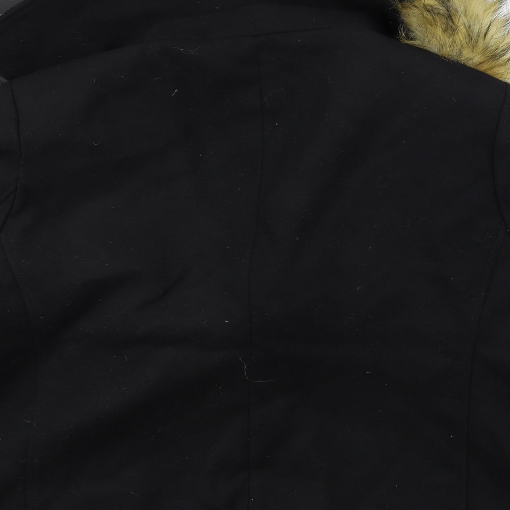 ASOS  Womens Black   Jacket Coat Size 18