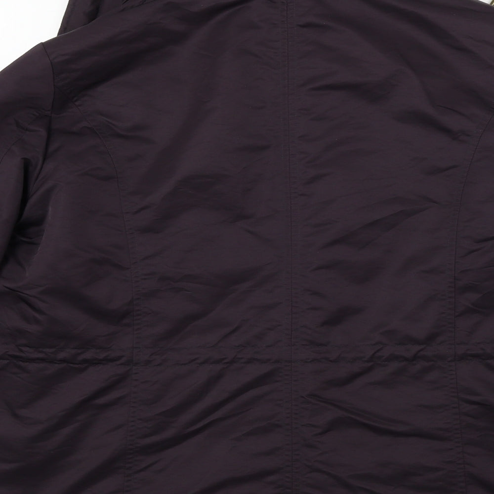 planet  Womens Purple   Jacket Coat Size 16