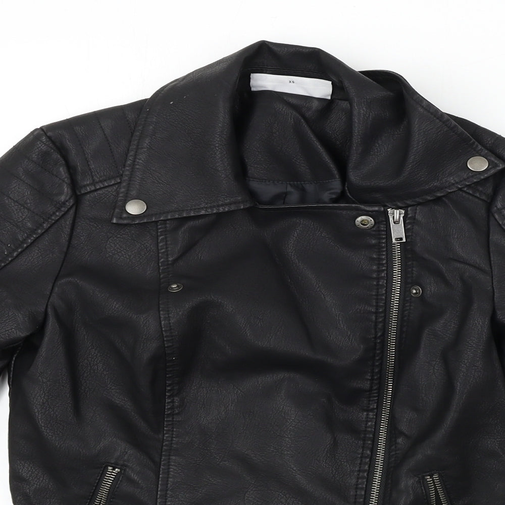 Noisy may  Womens Black   Jacket Coat Size XS