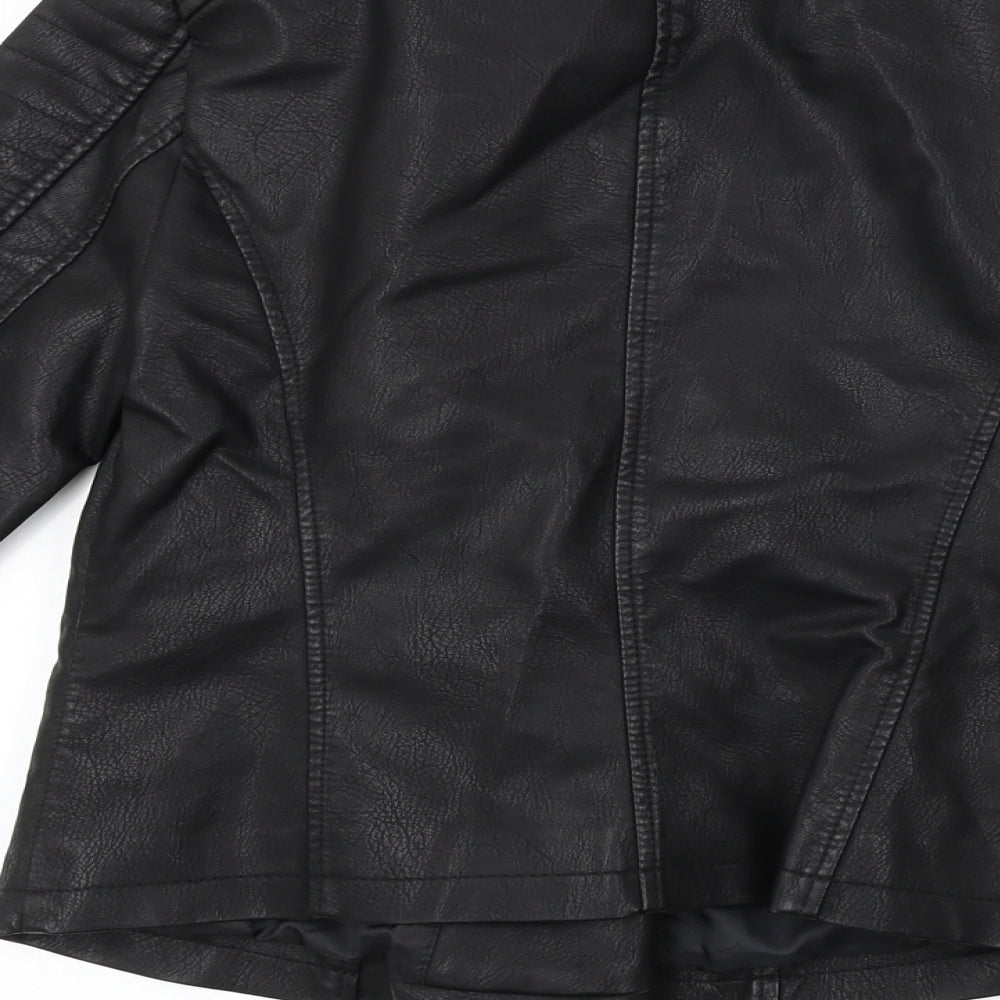Noisy may  Womens Black   Jacket Coat Size XS