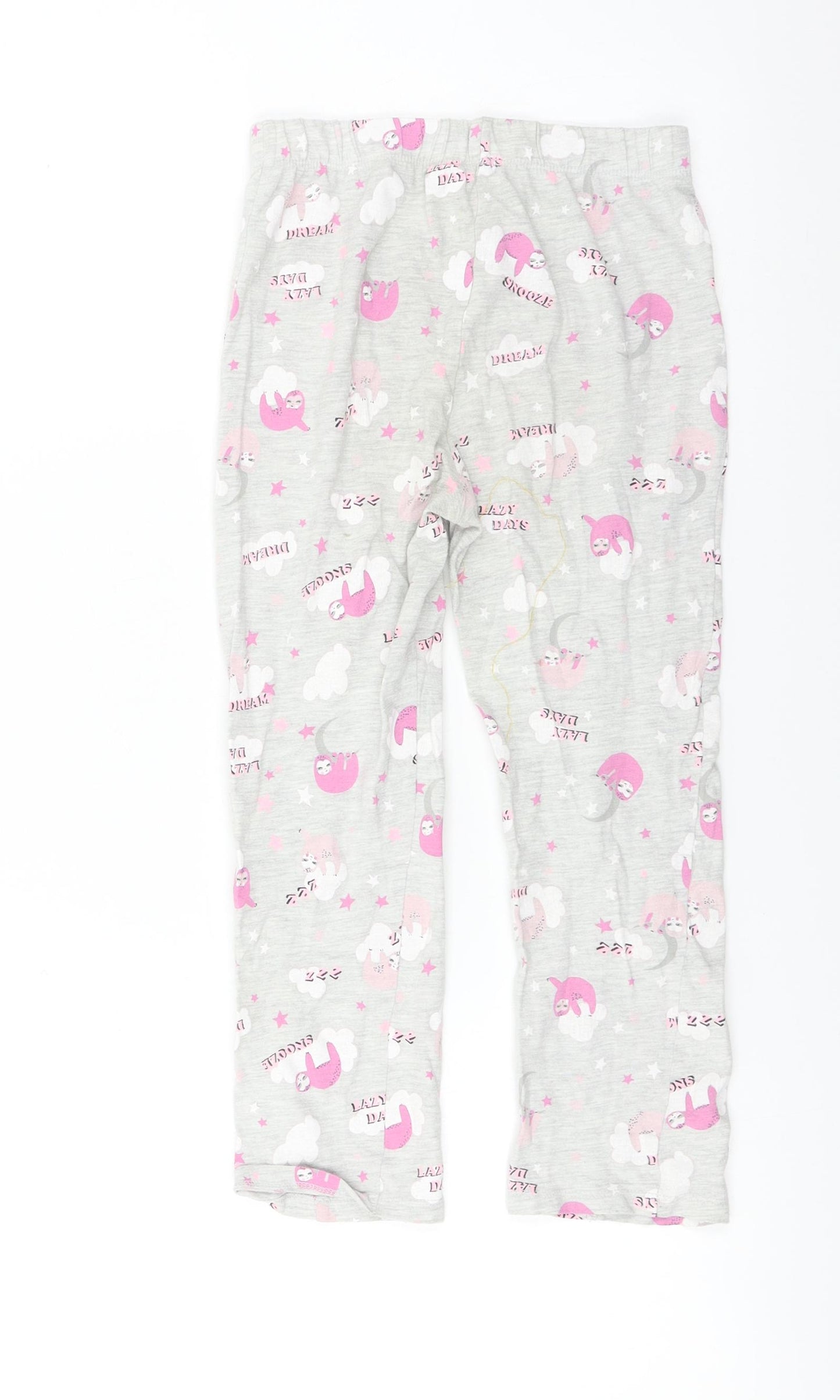 Primark  Girls Grey   Sweatpants Trousers Size 6-7 Years