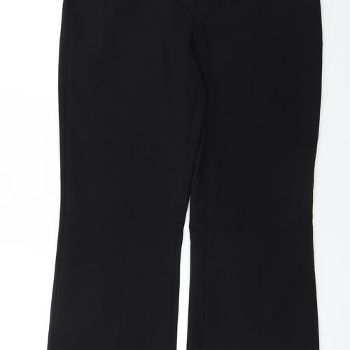George  Womens Black   Trousers  Size 14 L27 in