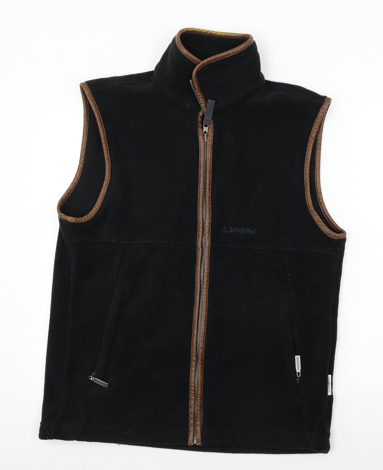 aschoffel  Mens Black   Gilet Coat Size XL