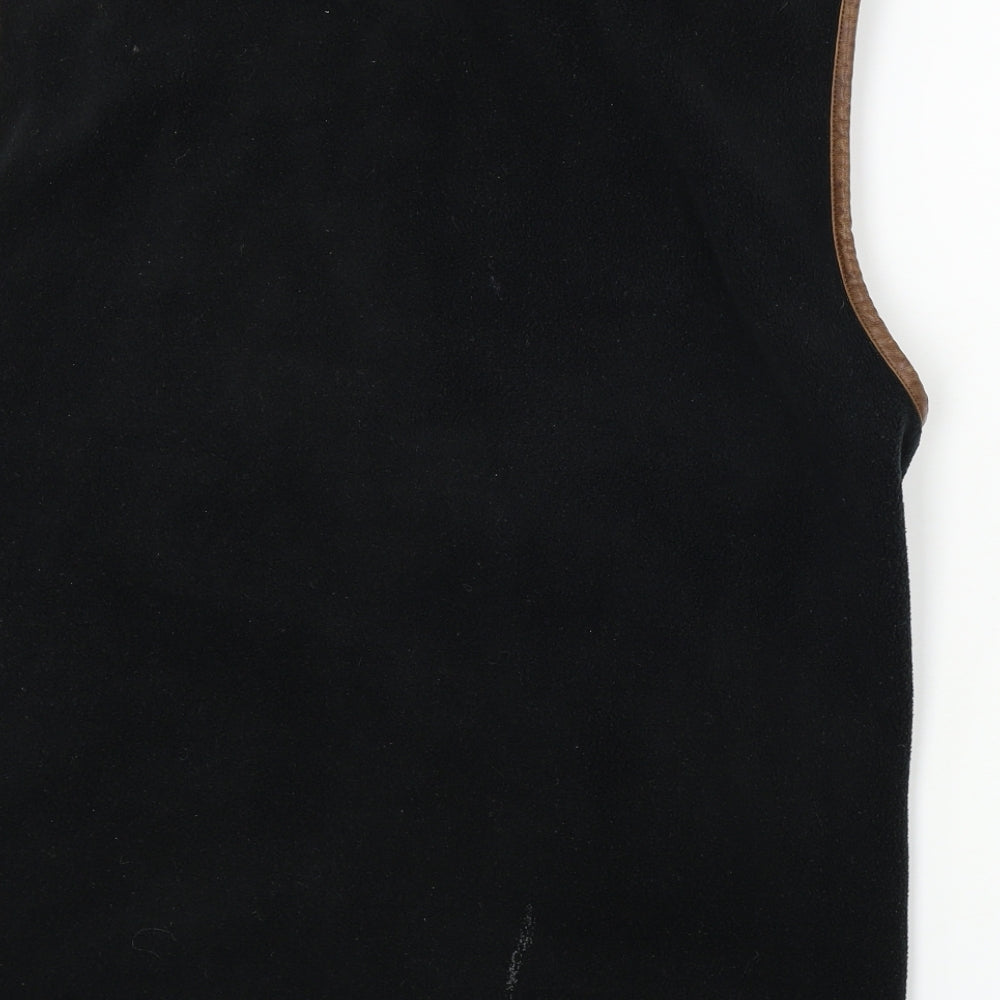 aschoffel  Mens Black   Gilet Coat Size XL