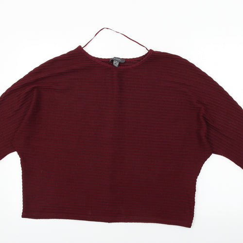 Primark  Womens Red   Pullover Jumper Size M