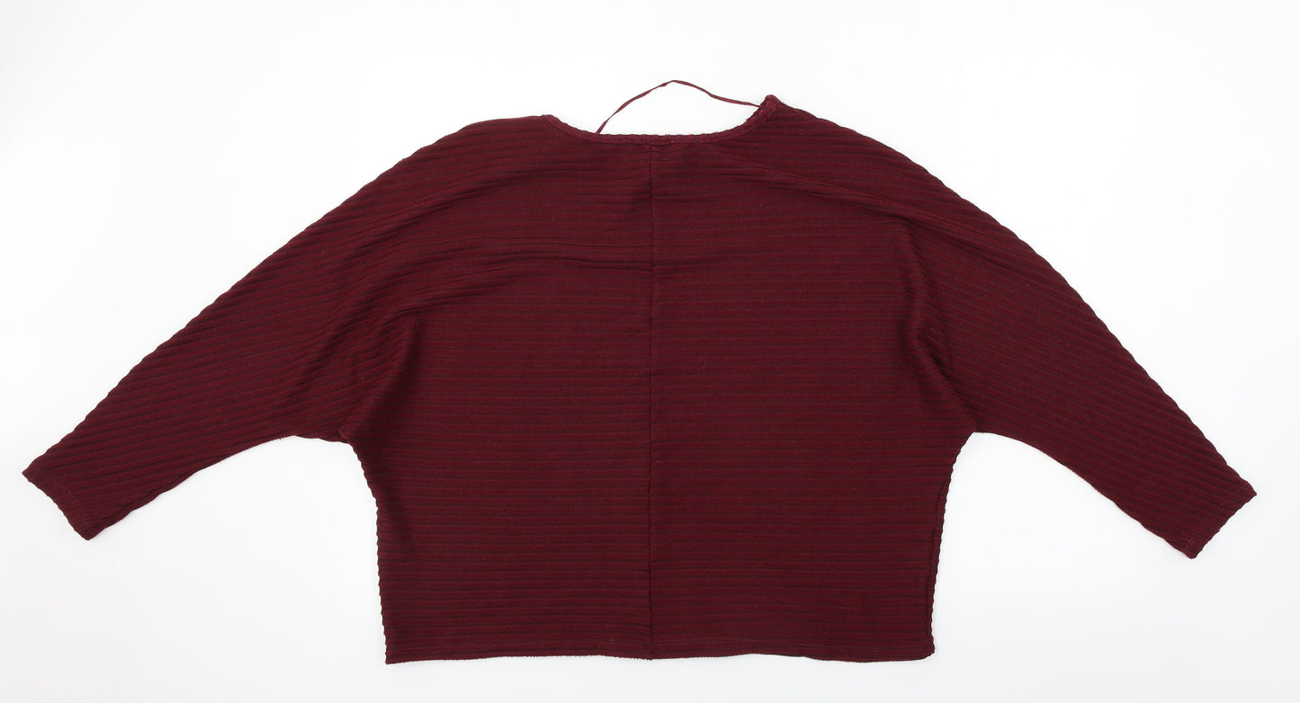 Primark  Womens Red   Pullover Jumper Size M