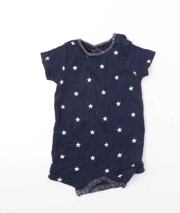 NEXT Boys Blue Babygrow One-Piece Size 3-6 Months
