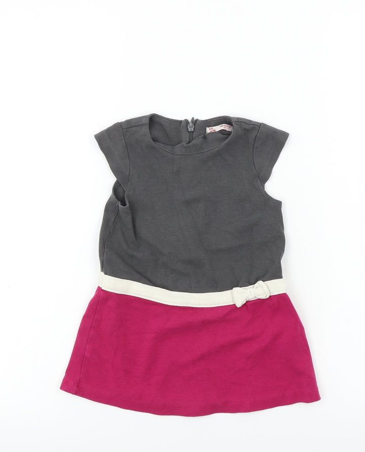 DP Girls Grey   Pullover Jumper Size 12-18 Months