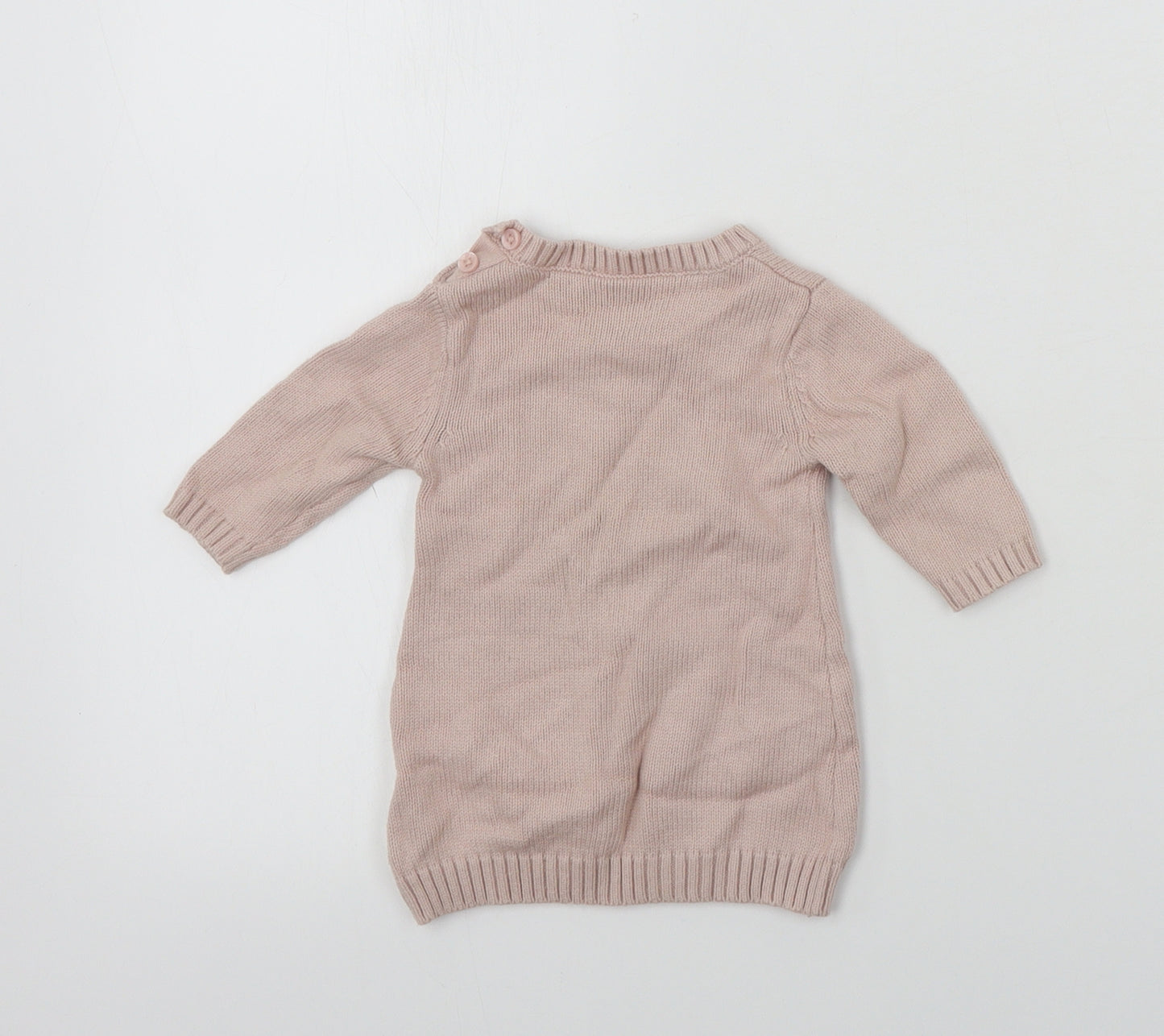 Marks and Spencer  Girls Pink   Pullover Jumper One Size