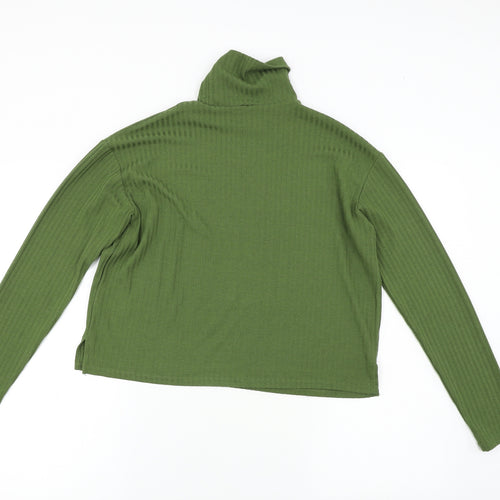 H&M  Womens Green   Pullover Jumper Size M