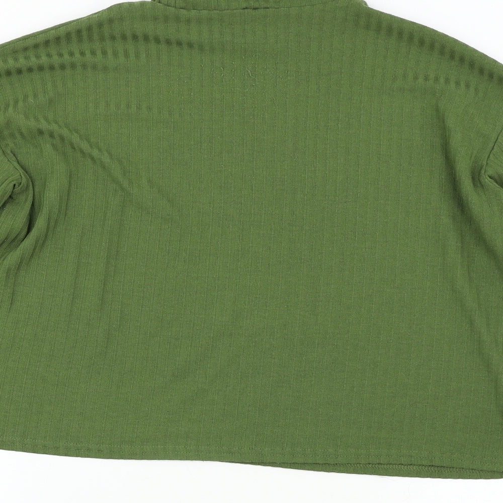 H&M  Womens Green   Pullover Jumper Size M