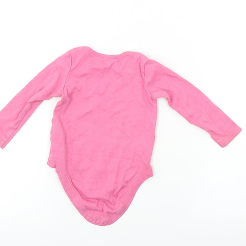 F&F  Girls Pink   Babygrow One-Piece Size 9-12 Months